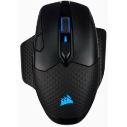 Mouse Corsair Dark Core RGB Pro - Inalámbrico - USB - 18,000 DPI - Negro