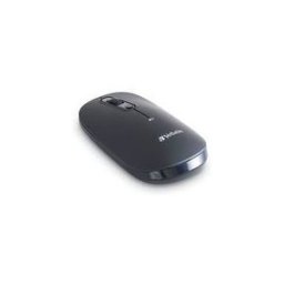 Mouse Optico Verbatim 70750 - 4 Botones -Inalambrico - Negro