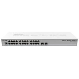 Switch MikroTik CRS326-24G-2S+RM - 24 Puertos - Gigabit - 2 SFP+ - Gestionado