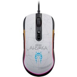 Xtreme Mouse Gamer Primus Gaming GLADIUS12400T - Alámbrico - 10 Botones - Blanco - RGB
