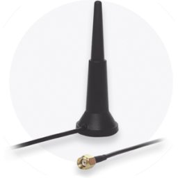 Antena Teltonika PR1KRD30 - Doble Banda SMA - 3 dBi - Magnética - Wi-Fi - Cable 1.5m