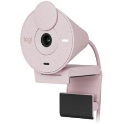 Cámara Web Logitech Brio 300 - 1080P - Micrófono - USB-C - Rosa