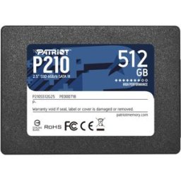 Unidad de Estado Sólido PATRIOT P210 - 2.5" - 512GB - SATA III