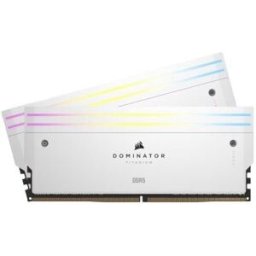 Memoria RAM Corsair DOMINATOR TITANIUM RGB - DDR5 - 32GB (2x16GB) - 7000MT/s - DIMM - Para PC - Blanco