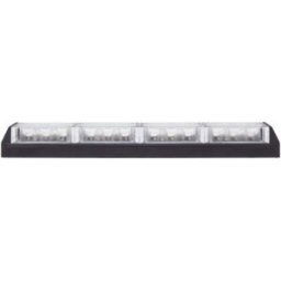 Barra de Luz de Advertencia Epcom XLL-1084-A -12 LEDs - Ámbar