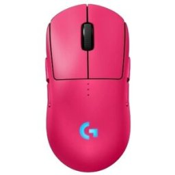Mouse Gamer Logitech PRO 2 LIGHTSPEED - Inalámbrico - Rosa