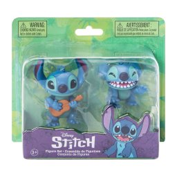 Figura Colección Disney Stitch Curious Guitarra Set Regalo