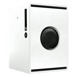 Sub A125-M-White Subwoofer compacto y preciso