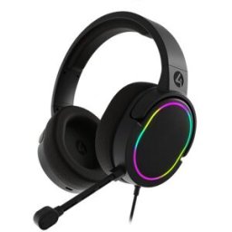 Diadema Gamer 4gamers XP-Panther LED - Alámbrico - Micrófono - LED