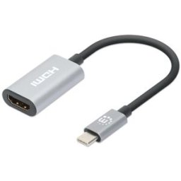 Adaptador Manhattan 153973 - USB-C a HDMI - 4K@60Hz