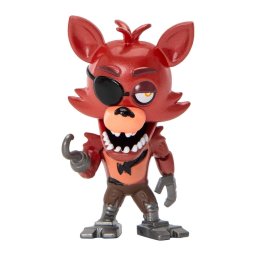 Figura Colección Five Nights At Freddy's Foxy Metalfigs 2,5 Pulgadas Oficial