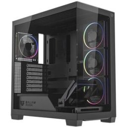 Acteck Gabinete Gamer Balam Rush TANK POLAR 7900 - Media Torre - ATX/Micro ATX/Mini ITX - Panel Lateral - Negro
