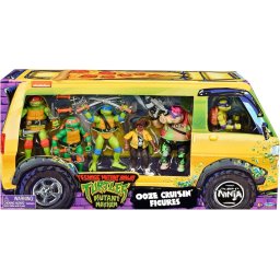 Figura Colección Teenage Mutant Ninja Turtles Mayhem Ooze Cruisin Paquete de 6