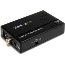 Adaptador Convertidor StarTech.com - S-video y RCA a VGA