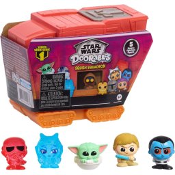 Disney Doorables Star Wars Squadron Squish Cifras y Vehículos Coleccionables Edades de 5 años Regalos