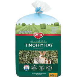 Kaytee All Natural Timothy Heno Cobayas Conejos y Chinchillas Animales Pequeños 48oz