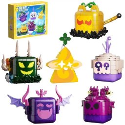 Juego Blox Fruits 6 en 1 Bloques Figuras Oficial Construcción Regalo Niños
