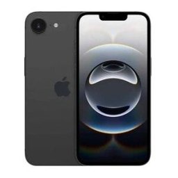 Apple iPhone 16e - 6.1" - Chip A18 - 8GB - 128GB - Cámara 48MP - iOS - Negro