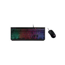 KIT TECLADO Y MOUSE BALAM RUSH SQUAD MASTER PLUS KTM555 / MULTIMEDIA / ERGONOMICO / ALAMBRICO / ILUMINACION ARCOIRIS / MEMBRANA / 7200 DPI / BR-936286
