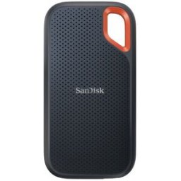 Unidad de Estado Sólido Externo SanDisk Extreme Portable - 2TB - USB 3.2 - Negro con Naranja