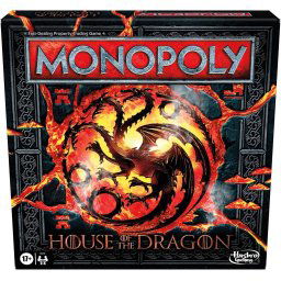 Monopoly Juego de Mesa House of The Dragon Edition Basado en la Serie de televisión
