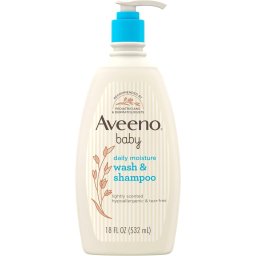 Aveeno Baby Gel Ducha Wash and Shampoo with Natural Oat Extract 532ml