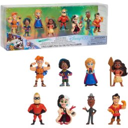 Disney 100 Years Persecución implacable Edición Limitada de 8 Piezas Juguetes para Niños
