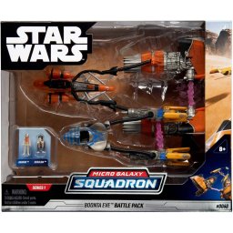 Paquete Batalla Vehículos Microfiguras Star Wars Micro Galaxy Squadron Battle at Boonta Eve