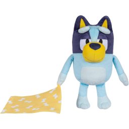 Bluey Sleepy Time Peluche de 32cm con Manta Presiona el Abdomen Escuchar 7 Frases Divertidas
