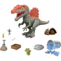 Mattel Jurassic World Crushivores Mini Figura Dinosaurio y Accesorios Juguete con Sorpresas