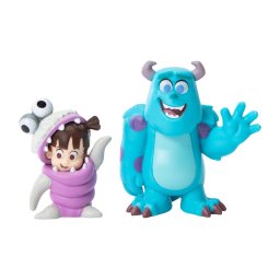 2 Figura de Colección Disney 100 Pixar Sully Boo PVC