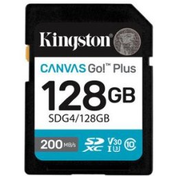 Memoria SDXC Kingston Canvas Go! Plus - 128GB - U3 - V30