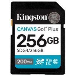 Memoria SDXC Kingston Canvas Go! Plus - 256GB - U3 - V30