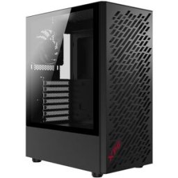 Gabinete Gamer ADATA XPG VALOR AIR - Media Torre - ATX/Micro ATX/Mini-ITX - 4x Ventiladores - Panel Lateral - Negro