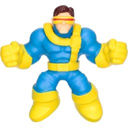 Heroes of Goo Jit Zu Marvel Studios X-Men '97 Cyclops Figura Elástica Relleno Metálico Hasta 3 Veces su Tamaño