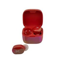 MINI AUDIFONOS BLUETOOTH INALAMBRICOS TWS PC-117247 PEARL ROJOS