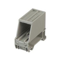 Adaptador Panduit CADIN1IG-S - 1 Puerto - Para Conectores Mini-Com - Blindado - Gris