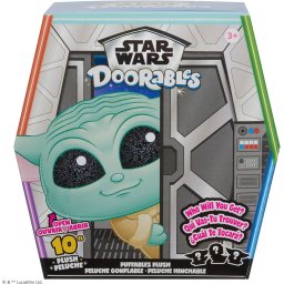 Peluche Puffables de Star Wars Doorables The Mandalorian Blando de 25,4 cm los Estilos Pueden Variar