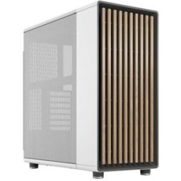 Gabinete Gamer Fractal Design North - Media Torre - ATX/Micro ATX/Mini ITX - Panel de Malla - Blanco