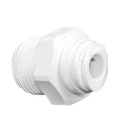 HDF-MC0808 conector Recto Tubo de 1/2” x NPTF de 1/2”