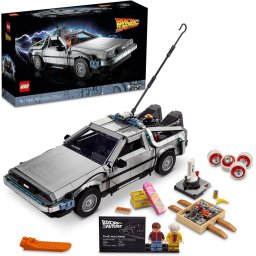 LEGO Maquina del Tiempo Regreso Al Futuro Delorean Regalo Cumpleaños