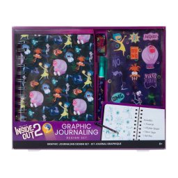 Libreta Cuaderno Diario Intensamente 2 Multi Tab Journal Pestañas 9in