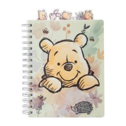 Libreta Cuaderno Winnie Pooh Multi Tab Journal Pestañas 9in