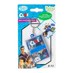 Hasbro Gaming Clue Llavero Juego Mini Tamaño de Viaje