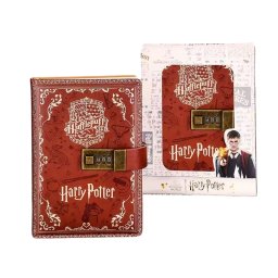 Libreta Cuaderno Candado Retro Harry Potter Hufflepuff Escritura Estudiante Regalo