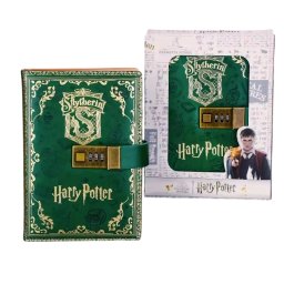 Libreta Cuaderno Candado Retro Harry Potter Slytherin Escritura Estudiante Regalo