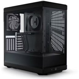 Gabinete Gamer HYTE Y40 - Media Torre - ATX/Micro ATX/ITX - Panel Lateral - Negro
