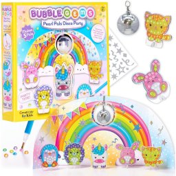 Creativity for Kids Bubble Gem Art Perlas Unicornio Kits de Manualidades Fiestas Niños de 6 a 8 años en adelante