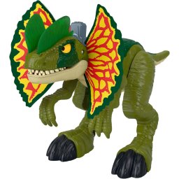 Fisher-Price Imaginext Jurassic World Dinosaurio Dilophosaurus Niños de 3 años en adelante