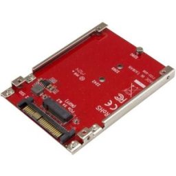 Adaptador M.2 a U.2 StarTech.com U2M2E125 Compatibilidad NVMe Conexión Rápida Alta Velocidad